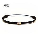 14K Tricolor Row Armband