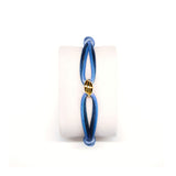Double nœud Tricolore en or jaune 14 carats