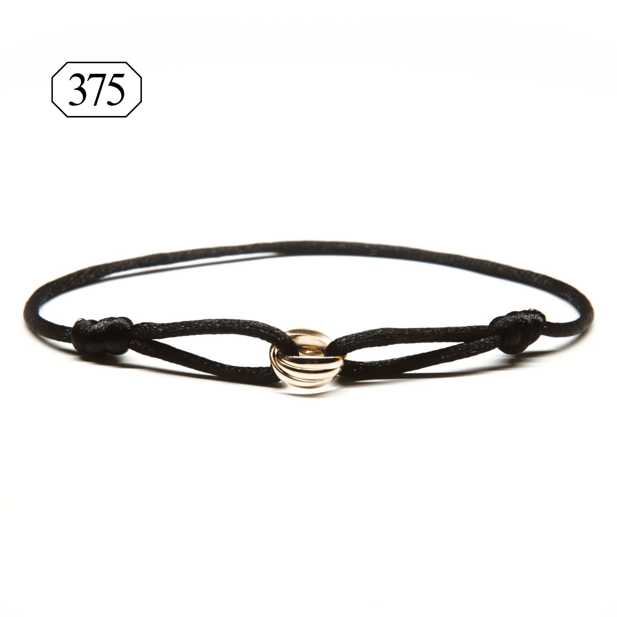 9K Tricolor Armband in Geelgoud Crius Jewelry 