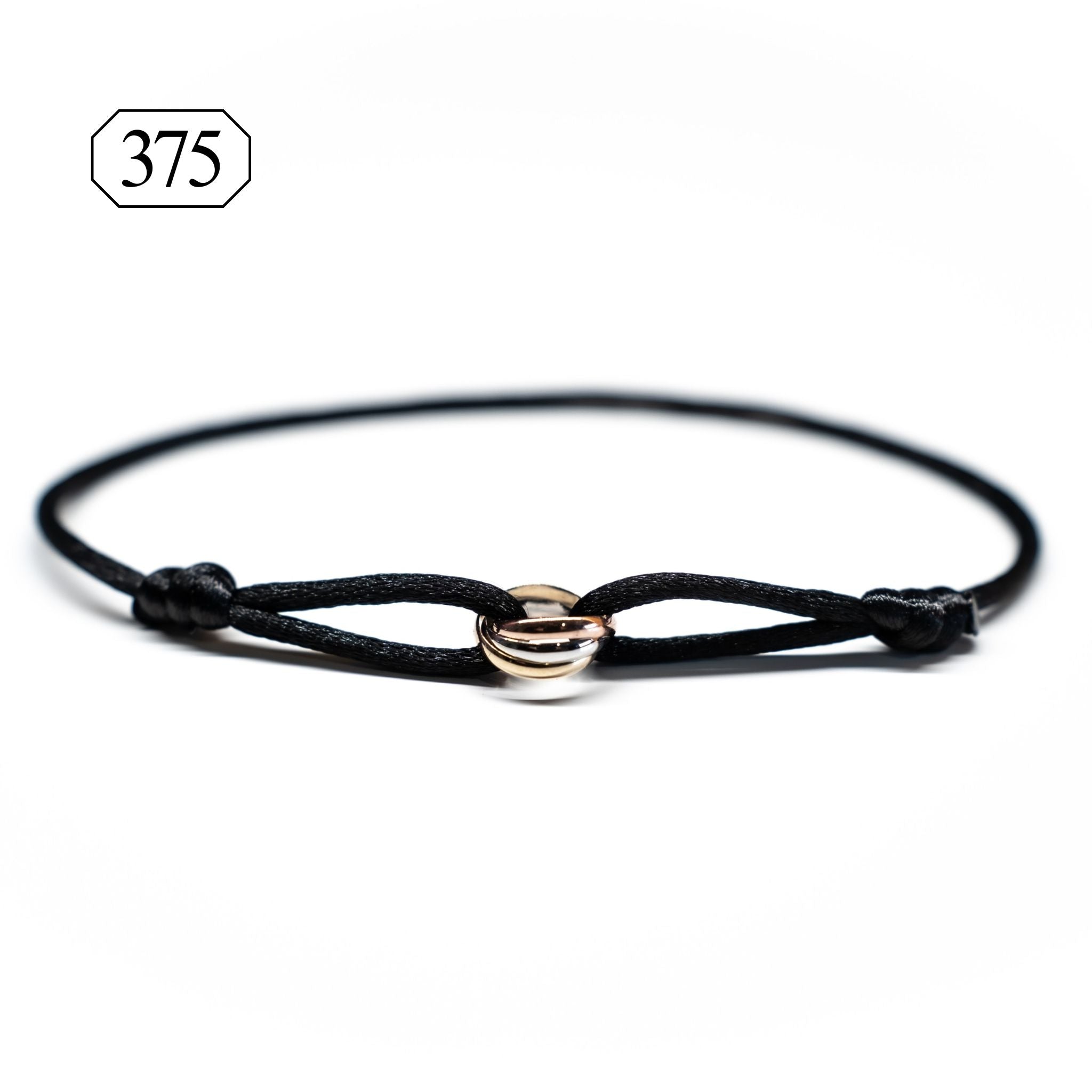 9K Tricolor Armband Crius Jewelry 